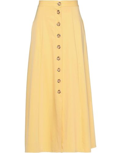 Liya Maxi Skirt - Yellow