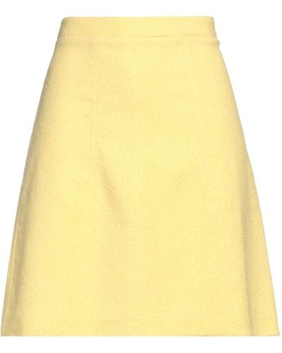 Patou Mini Skirt - Yellow