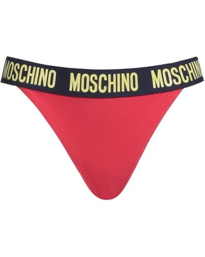 Moschino Bikinislip & Badehose - Rot