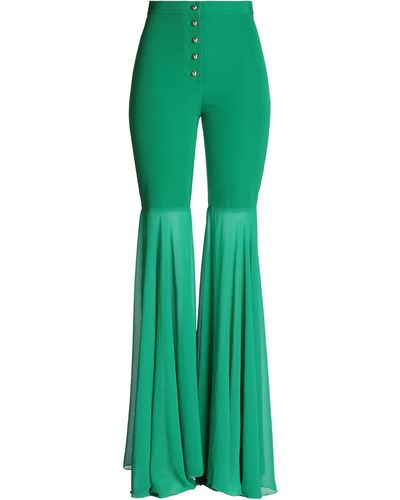SIMONA CORSELLINI Trousers - Green