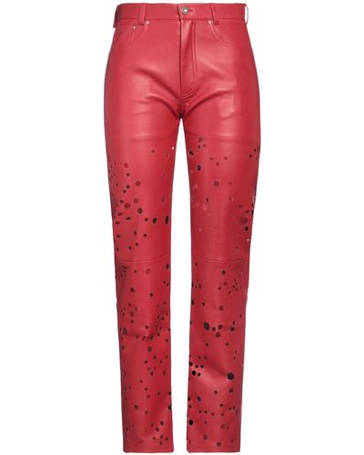 DURAZZI MILANO Trousers - Red