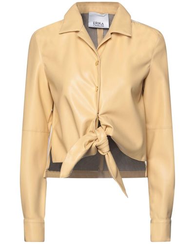 Erika Cavallini Semi Couture Camisa - Amarillo