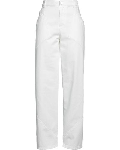 Alberta Ferretti Jeans - White