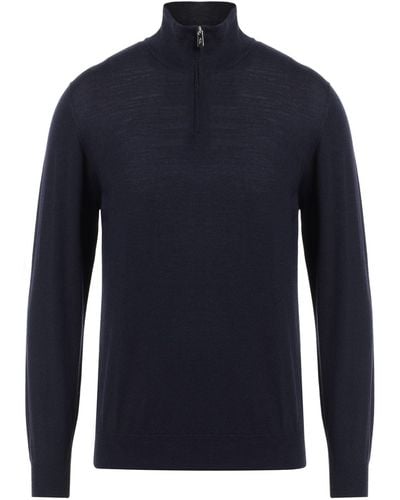 Fedeli Rollkragenpullover - Blau