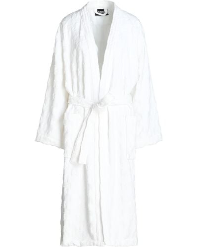 Karl Lagerfeld Peignoir ou robe de chambre - Blanc