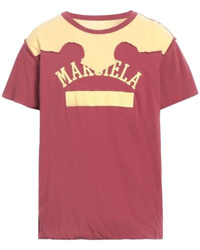 Maison Margiela Camiseta - Rosa