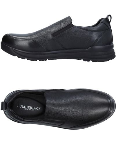 Lumberjack Sneakers Soft Leather - Black