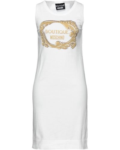Boutique Moschino Short Dress - White