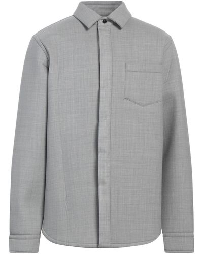 Sacai Light Shirt Polyester, Wool - Grey