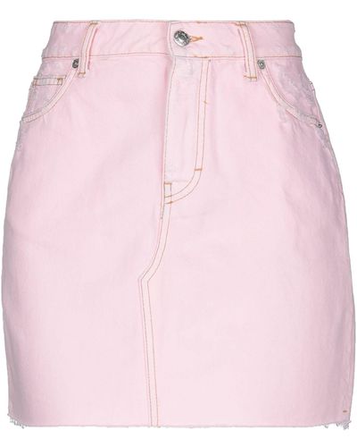 ViCOLO Denim Skirt - Pink