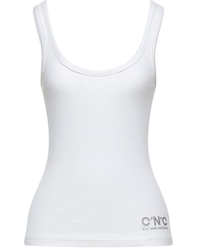 CoSTUME NATIONAL Tank Top - White