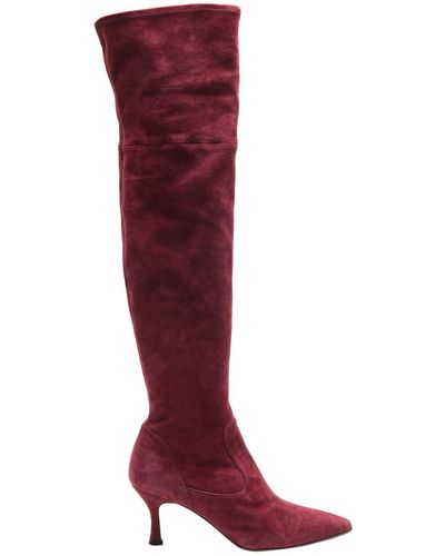 Maliparmi Knee Boots - Red