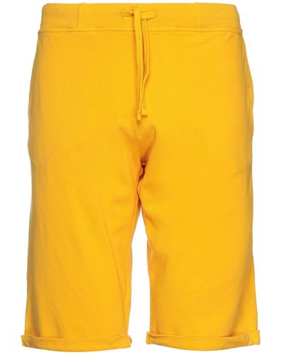 Alpha Studio Shorts & Bermuda Shorts - Yellow