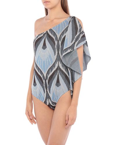 Circus Hotel One-piece Swimsuit - Blue