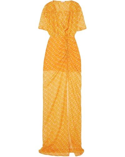 Eywasouls Malibu Maxi Dress - Orange