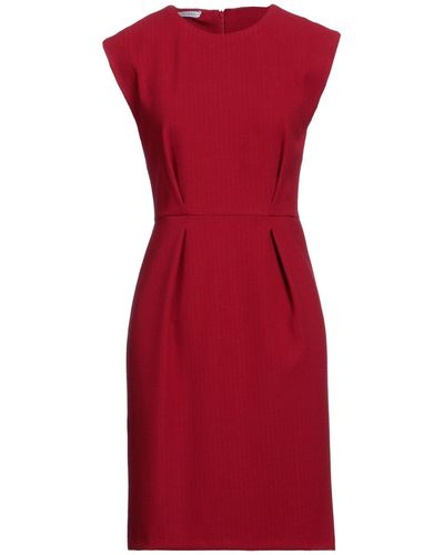 Caractere Mini Dress - Red