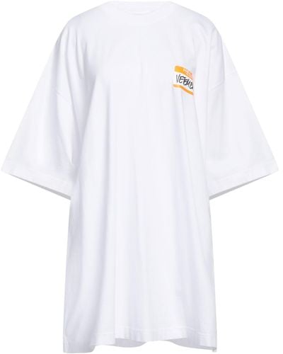 Vetements Camiseta - Blanco