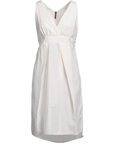 Manila Grace Midi Dress - White