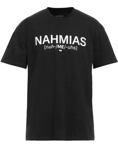 NAHMIAS T-shirts - Schwarz