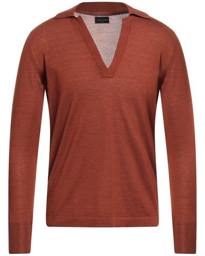 Roberto Collina Pullover - Rouge