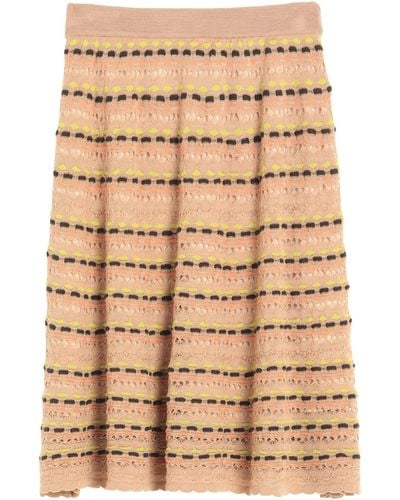 M Missoni Midi-Rock - Natur