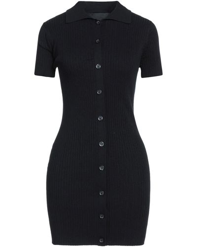 John Richmond Mini Dress Viscose, Polyester - Black