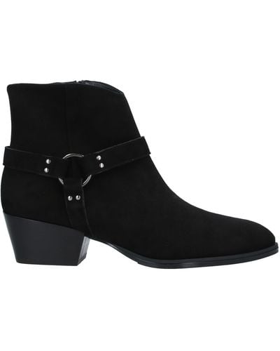 Lorenzo Mari Ankle Boots - Black