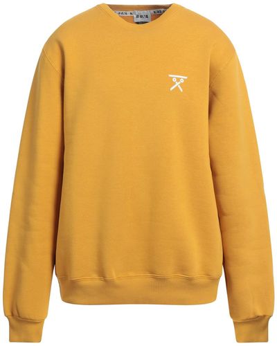 Berna Ocher Sweatshirt Cotton, Polyester - Yellow