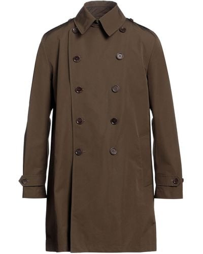 Aspesi Overcoat & Trench Coat - Brown