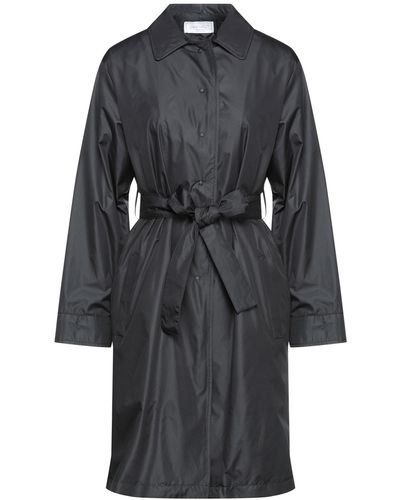 120% Lino Overcoat & Trench Coat - Gray