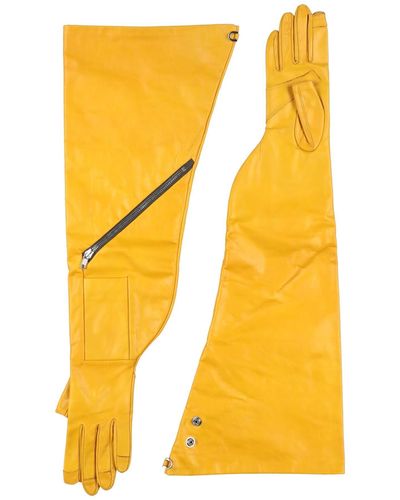 Rick Owens Guanti - Giallo