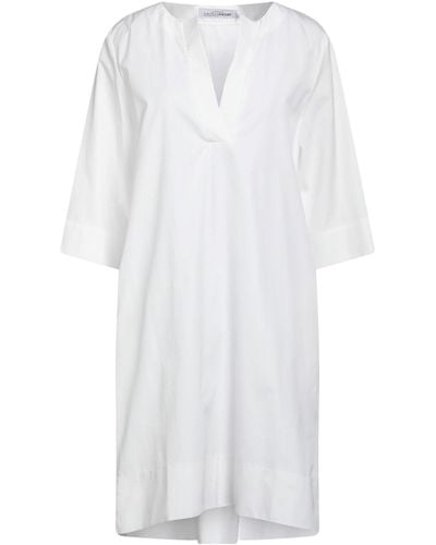 European Culture Mini-Kleid - Weiß