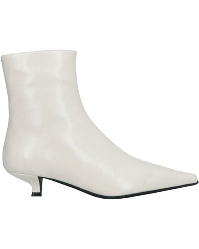 Jeffrey Campbell Ankle Boots - White