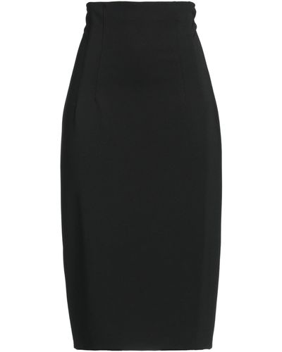 Clips Midi Skirt - Black