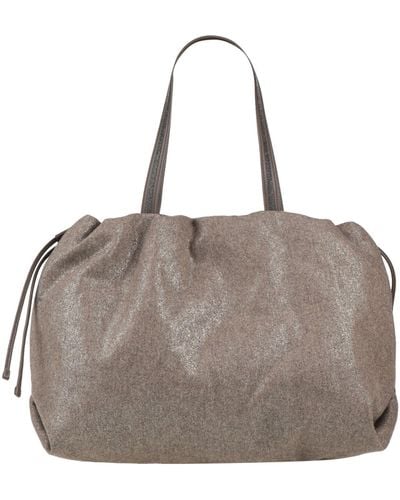 Brunello Cucinelli Shoulder Bag - Grey