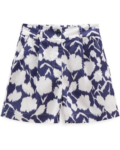 Woolrich Shorts & Bermudashorts - Blau