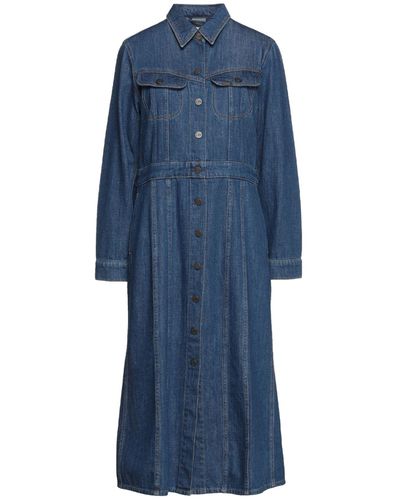 Lee Jeans Midi Dress - Blue