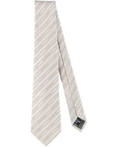 Emporio Armani Krawatten & Fliegen - Weiß
