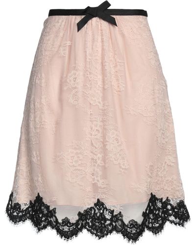 Anna Molinari Mini Skirt - Pink