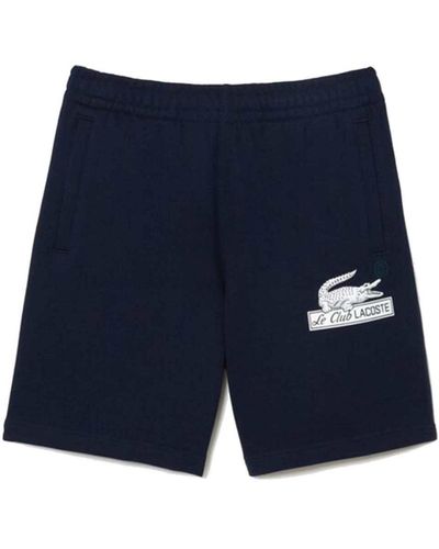 Lacoste Shorts & Bermudashorts - Blau