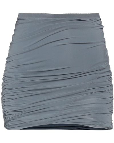Rick Owens Mini Skirt - Gray