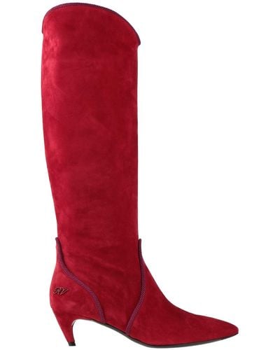 Roger Vivier Stiefel - Rot