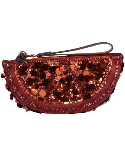 Anya Hindmarch Handbag Textile Fibers - Red