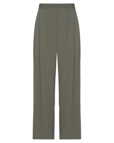 LE COEUR TWINSET Trouser - Green