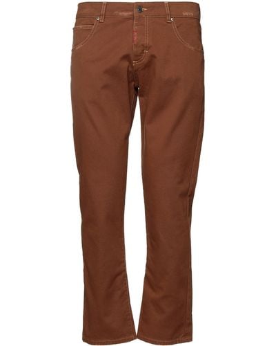 MALEBOLGE VIII Pantaloni Jeans - Marrone
