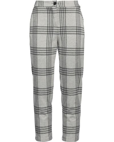Souvenir Clubbing Light Trousers Polyester, Viscose, Elastane - Grey