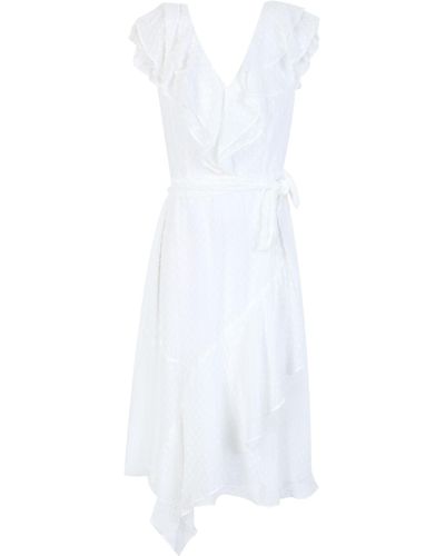 DKNY Vestido midi - Blanco