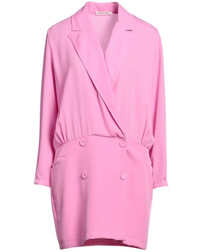 Angela Davis Mini Dress - Pink