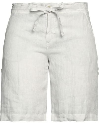120% Lino Shorts & Bermuda Shorts - Grey