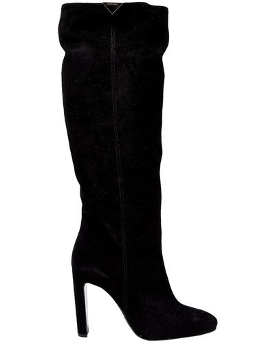 Emporio Armani Knee Boots - Black